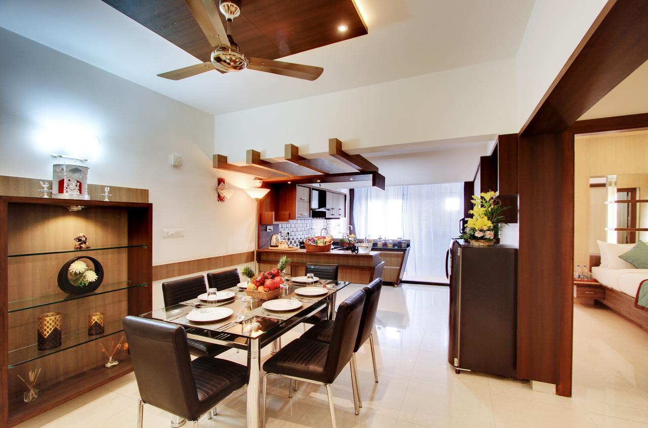 White Castle Boutique Apartment Hotel Bangalore Eksteriør bilde
